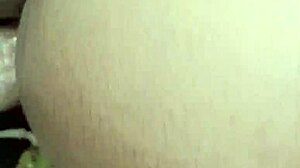 guy fucks hairy big ass squirting pussy creampie in bush afternoon