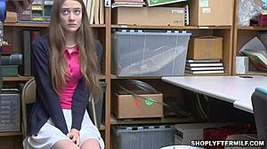 mature milf and teen 18+ share officer's rough pounding