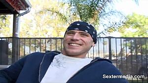 Petite Teen Gapes Anal After Shaved Blowjob