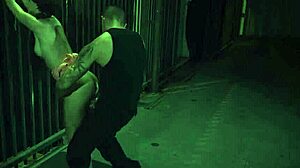 blonde teen endures brutal anal punishment in bondage webcam