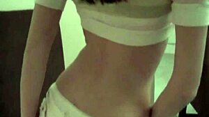 Brookeskye Fingers Her Tight Shaved Pussy Close