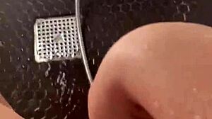 Nadia Ali's Luxury Saudi Arabian Step-Sis Strips Teases Squirts in LA Shower Compilation