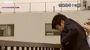 professora's big tits can't resist young aluno's creampie