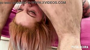 Putalocura trio slaps and deepthroats spectacular milf Angie Babydoll