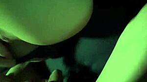 we watch a hot movie while this latina emo gets fucked so good