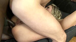 Barra Brass Takes Double Anal Penetration from Three Dudes in Heels!