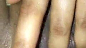 Latina Fingers Her Fat Wet Pussy to Orgasm