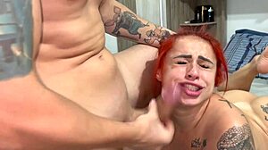 my tight ass made me cum twice on that huge dick