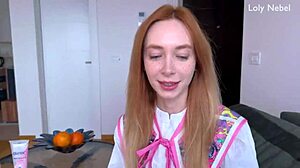 casting cute young asian girl's tight body up close