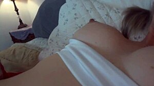 new years eve milf mom surprises with double anal toys cum on fake tits heels 😘🎉🍆