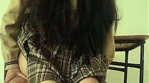 Cum inside me quick before they catch us fucking in class!