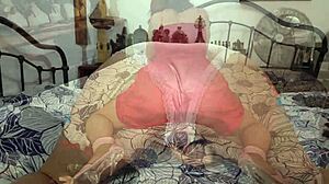 french milf in satin lingerie takes pov deepthroat ass-to-mouth spanking cumshot