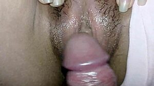 Innocent young hijastra's homemade wet pussy sex video