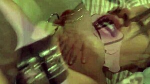 Old Man Gets Blowjob Before She Watches Him Pound Another Woman