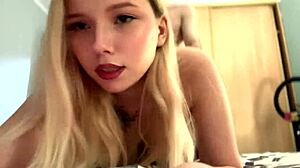 hey, real estate babe gifts sloppy blowjob after hard fuck and tit cum!