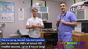 dr canada gives frank's football physical with anal fingering