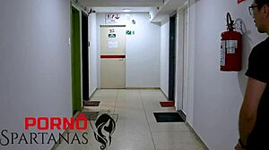 a loirinha cintia told her neighbor come explain but ends up ridin his cock poolside with juicy ass shakin