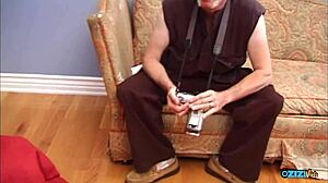 Mature Asian Lady Craves White Cock In Hairy Pussy