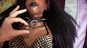 goth ebony anastasia valentine breaks in and gets fucked by aiden valentine