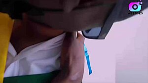 Bad teen pays teachers pussy for cash in wild threesome