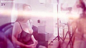 british blonde college student moans as pussy gets licked