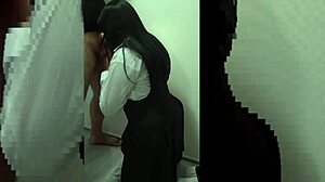 mi mejor amigo's college uniform latina novia bent over doggystyle shaved pussy close-up at my house