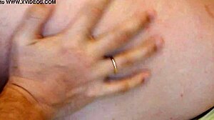 Licking her fat hairy milf pussy legs spread till orgasm