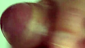 She fingers her wet pussy up close in solo tease