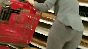 granny's fat bbw ass tempts in shop filth trap