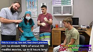 dr canada gives frank's football physical with anal fingering