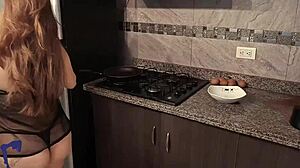 Cheating Latina Milf's Juicy Kitchen Doggystyle Creampie Ecstasy