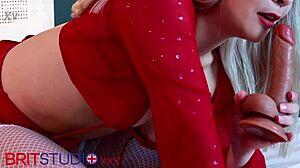 18 year old blonde ellie teases you with hot cuck joi