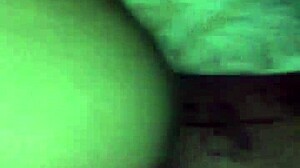 Girlfriend Bent Over for Ebony Doggystyle with Monster BBC