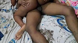 Woke Tipsy Ebony Girlfriend From Sleep Dick In Pussy Spanking Hard Part 3!