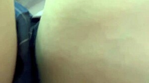 Mature Japanese woman raw masturbates her grown body now