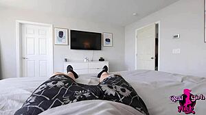 my stepmom syren de mer teaches me pussy riding and cumshot sex