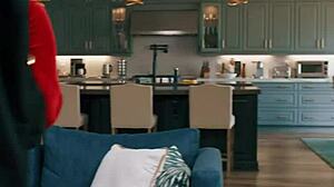 busty petite italian milf cheats 😩 strapon fucks lesbian mistress 👅 tribbing scissoring!! 💦