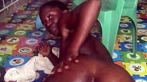 Ecstatic Crazybitch Twerks Naked Before Dildo Fucks Her Ass and Pussy Wildly