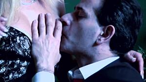 Fishnet-Clad Mommy's Ass Gaped by Monster Cock Anal Ride