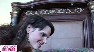 Syren De Mer Gags On Giant BBC Milf Slut Fantasy