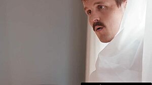 Caught you masturbating, Liz—wanna ride my cock now?!