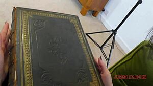 senior citizen milf fingers pussy in casting interview