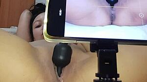 i get so excited masturbating squirting pissing creampie orgasm pov 😍💦