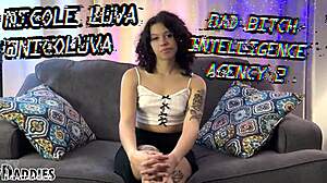 bad bitch nicole luva screams through rough face fucks and teen anal