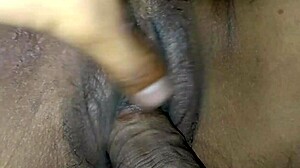 hot shaved friend spreads legs for my deep wet pussy creampie