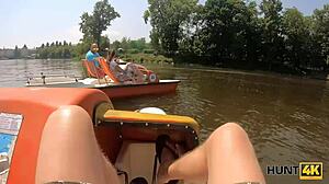 hunt4k curvy big tits milf fucks stranger as bf watches