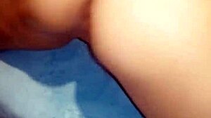 omg i love her colombian bride's huge natural tits anal ride