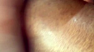 Wife caught watching porn gets her pussy slammed hard by rough janitor now!