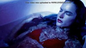 alessandra ambrosio's sexy latina striptease clothes ripped teasing