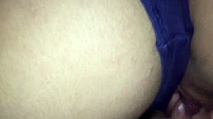 Girlfriend Bounces Thick Ass on Daddy's Cock Till Cum Explosion